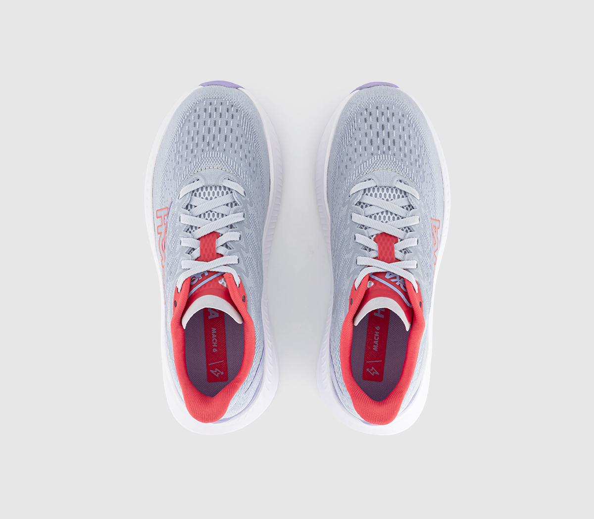 HOKAMach 6 TrainersPale Dusk Gull F