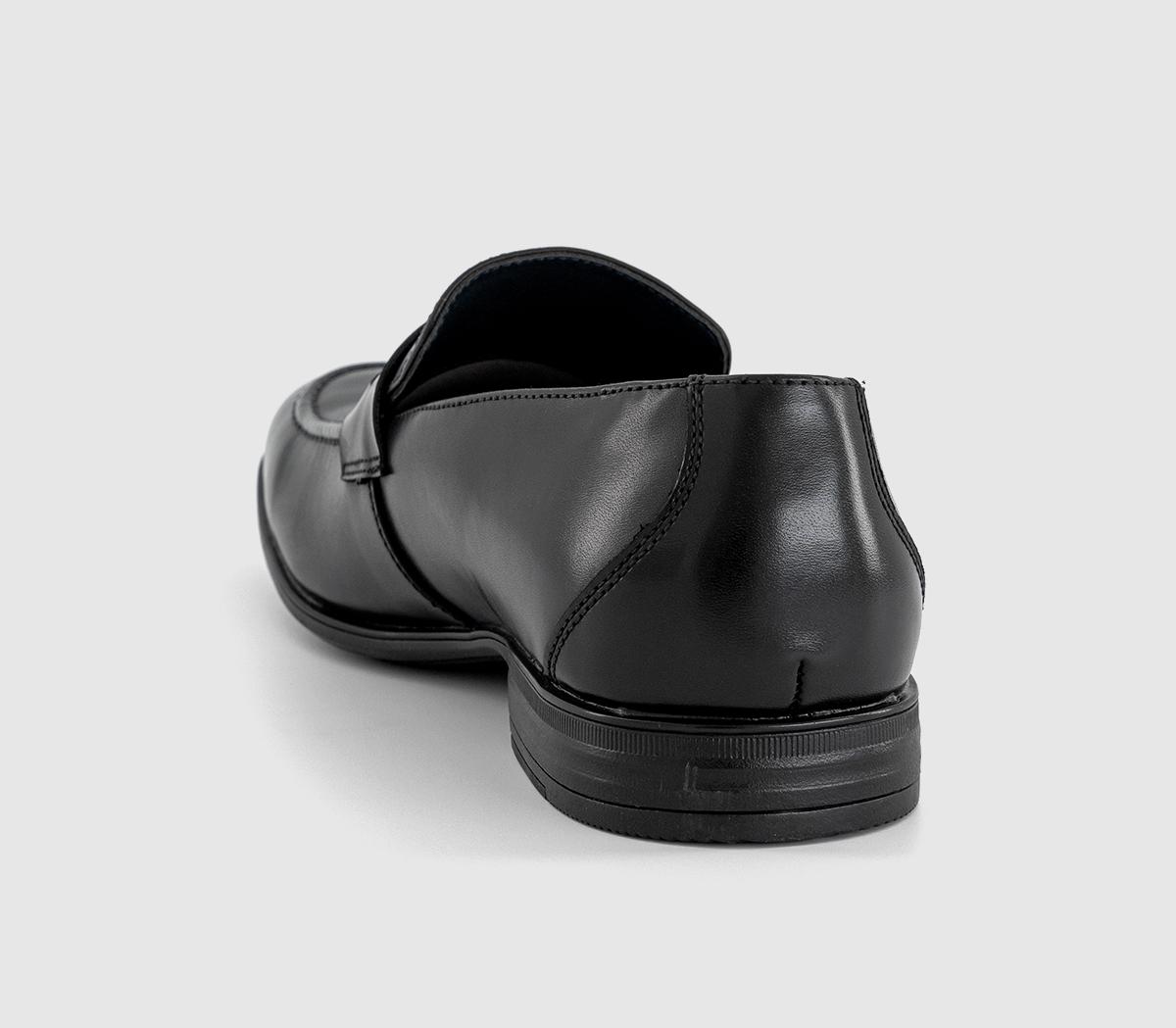 OFFICE Mablethorpe Apron Seam Saddle Loafers OFFICE Mablethorpe Apron Seam Saddle Loafers Black