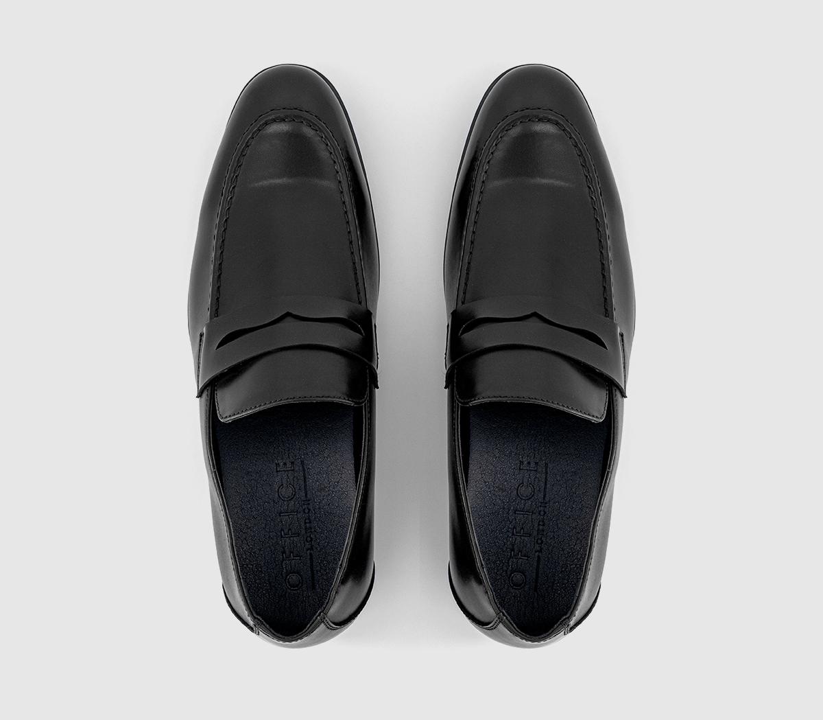 OFFICE Mablethorpe Apron Seam Saddle Loafers OFFICE Mablethorpe Apron Seam Saddle Loafers Black