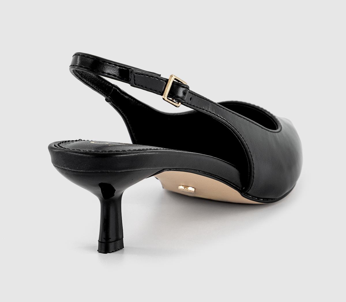 OFFICEMadeira Slingback Kitten Heels OFFICEMadeira Slingback Kitten HeelsBlack