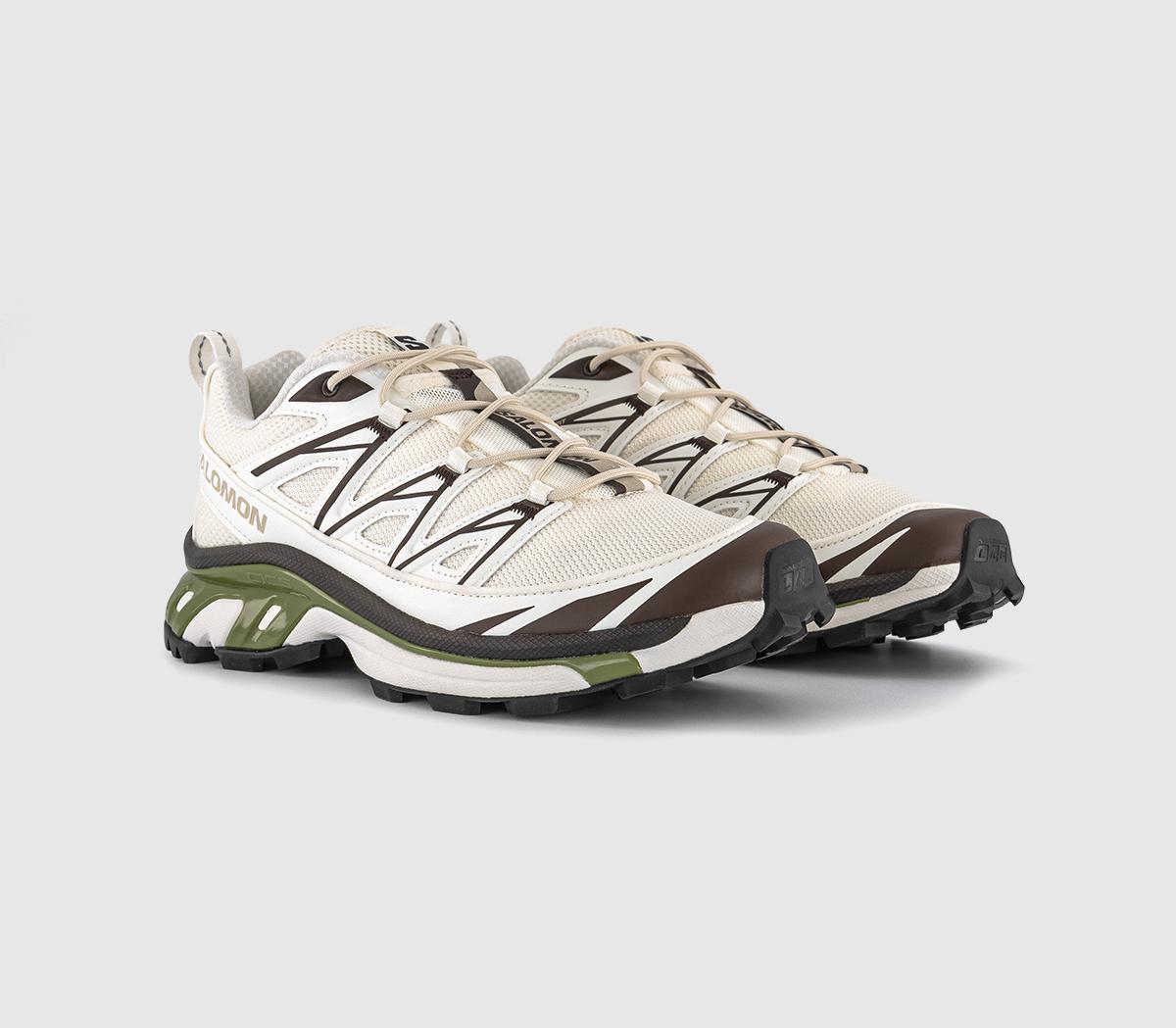 SalomonXT-6 Expanse Canvas TrainersVanilla Ice Black Coffee Calla Green