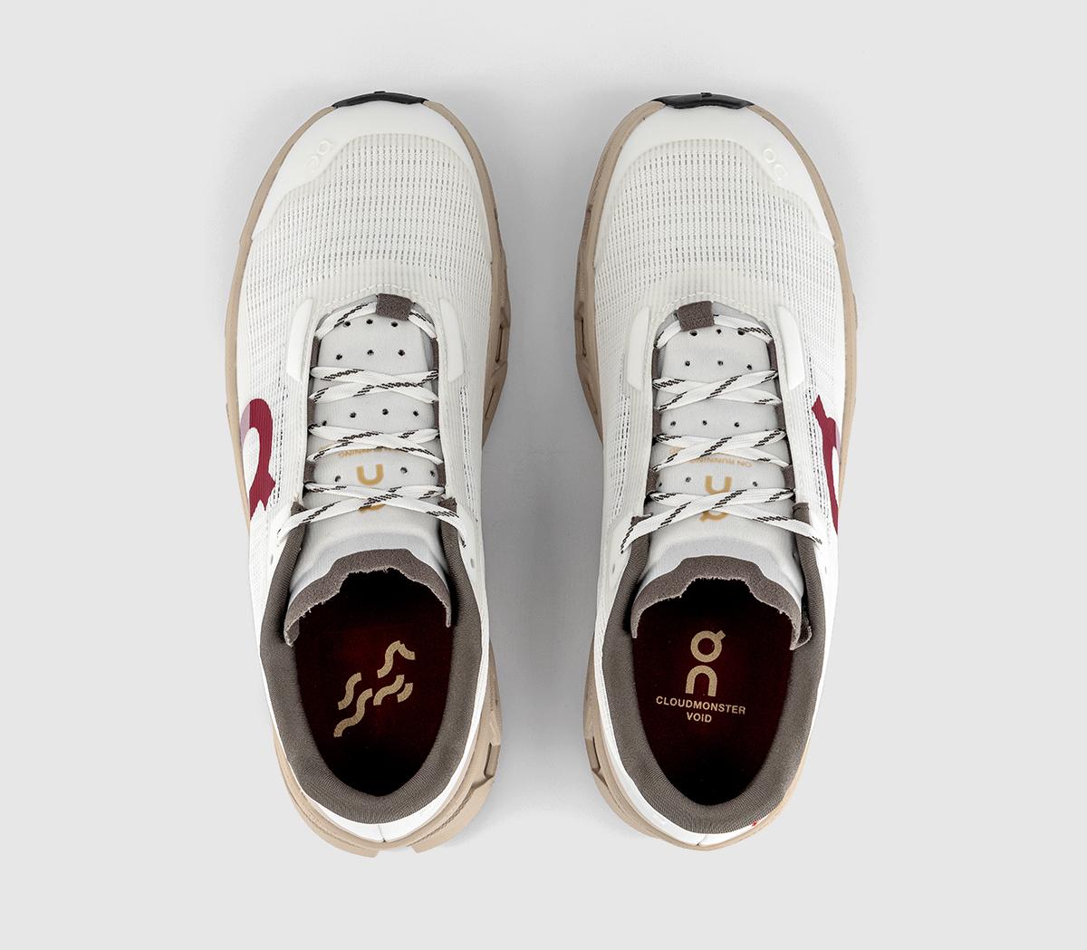 On Cloudmonster Void Trainers Ivory Sand - Men's Trainers