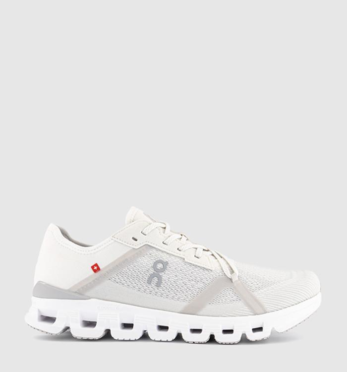On Cloud X 4 AD Trainers White Wolf