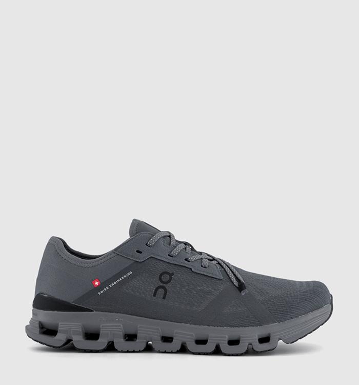 ON Cloud X 4 AD Trainers Stone Black