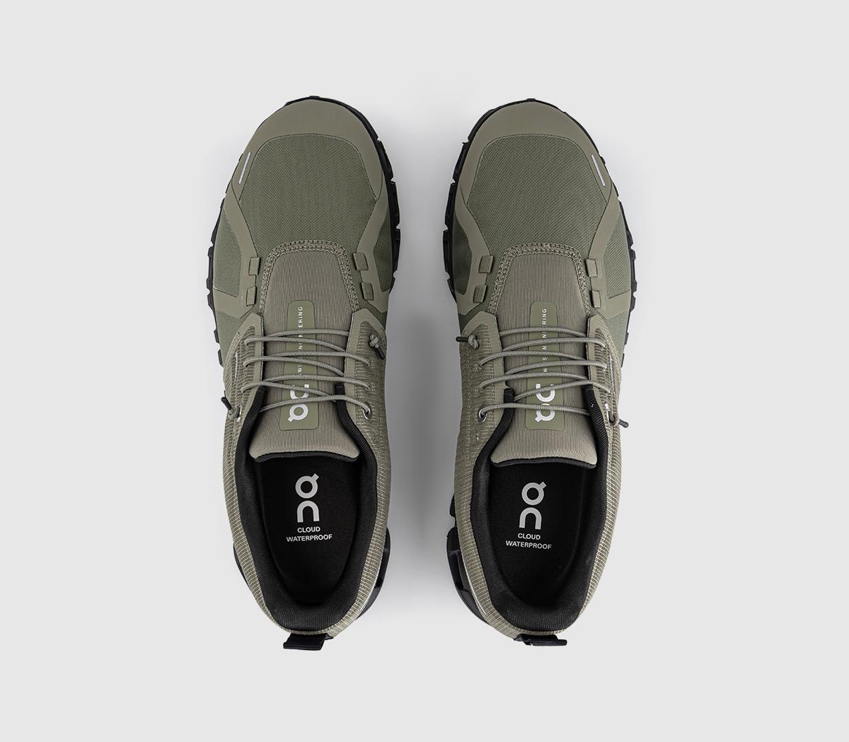 OnCloud 6 Waterproof TrainersOlive Espresso