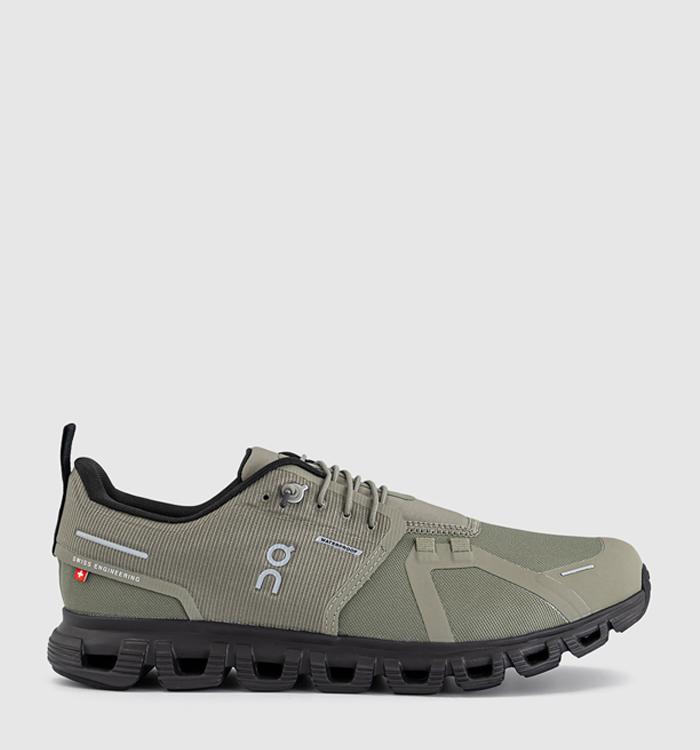 On Cloud 6 Waterproof Trainers Olive Espresso