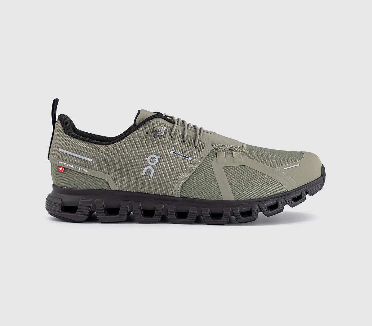 OnCloud 6 Waterproof TrainersOlive Espresso
