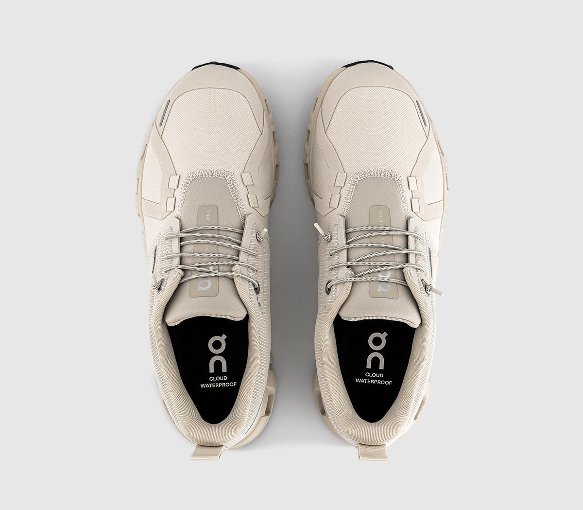 On Cloud 6 Waterproof Trainers Pearl Cream F - Women's Trainers