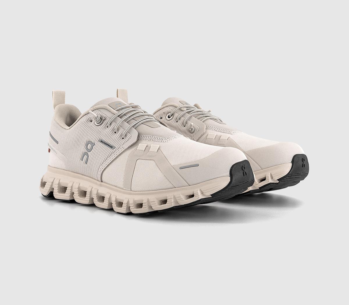 On Cloud 6 Waterproof Trainers Pearl Cream F - Women's Trainers
