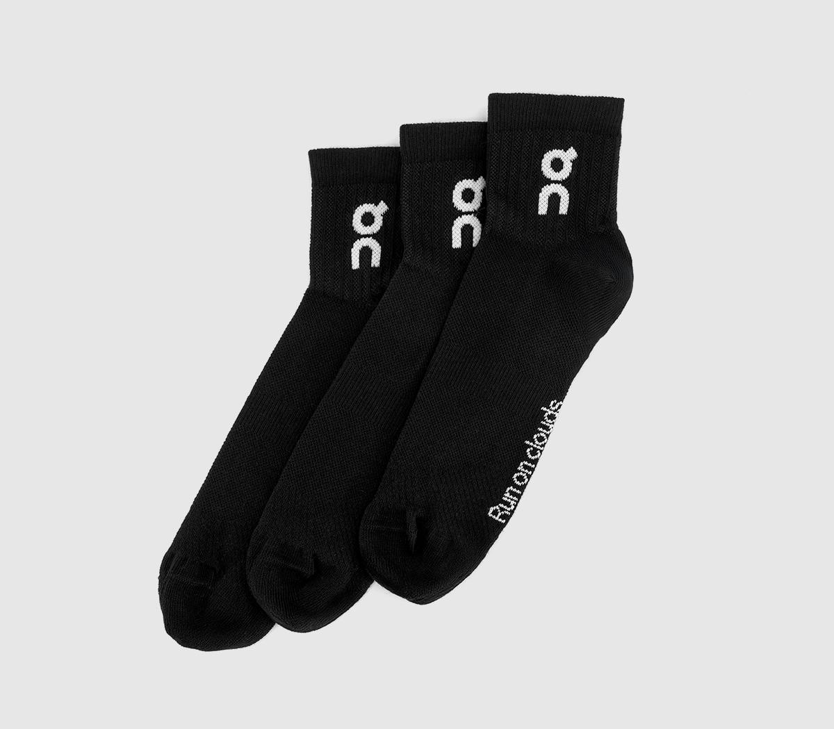ONLogo Socks Mid 3 Pack ONLogo Socks Mid 3 PackBlack