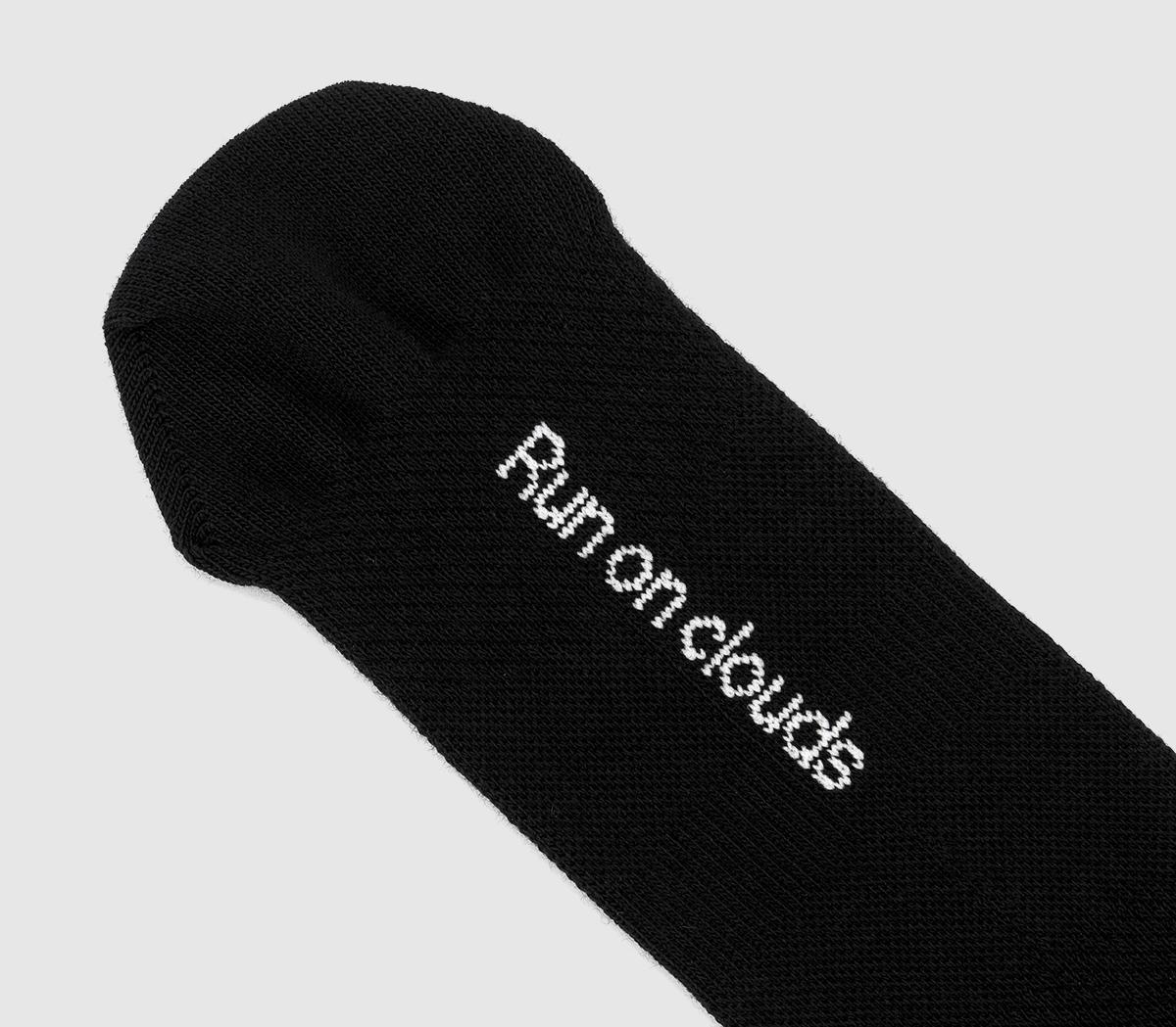ON Logo Socks Mid 3 Pack ON Logo Socks Mid 3 Pack Black