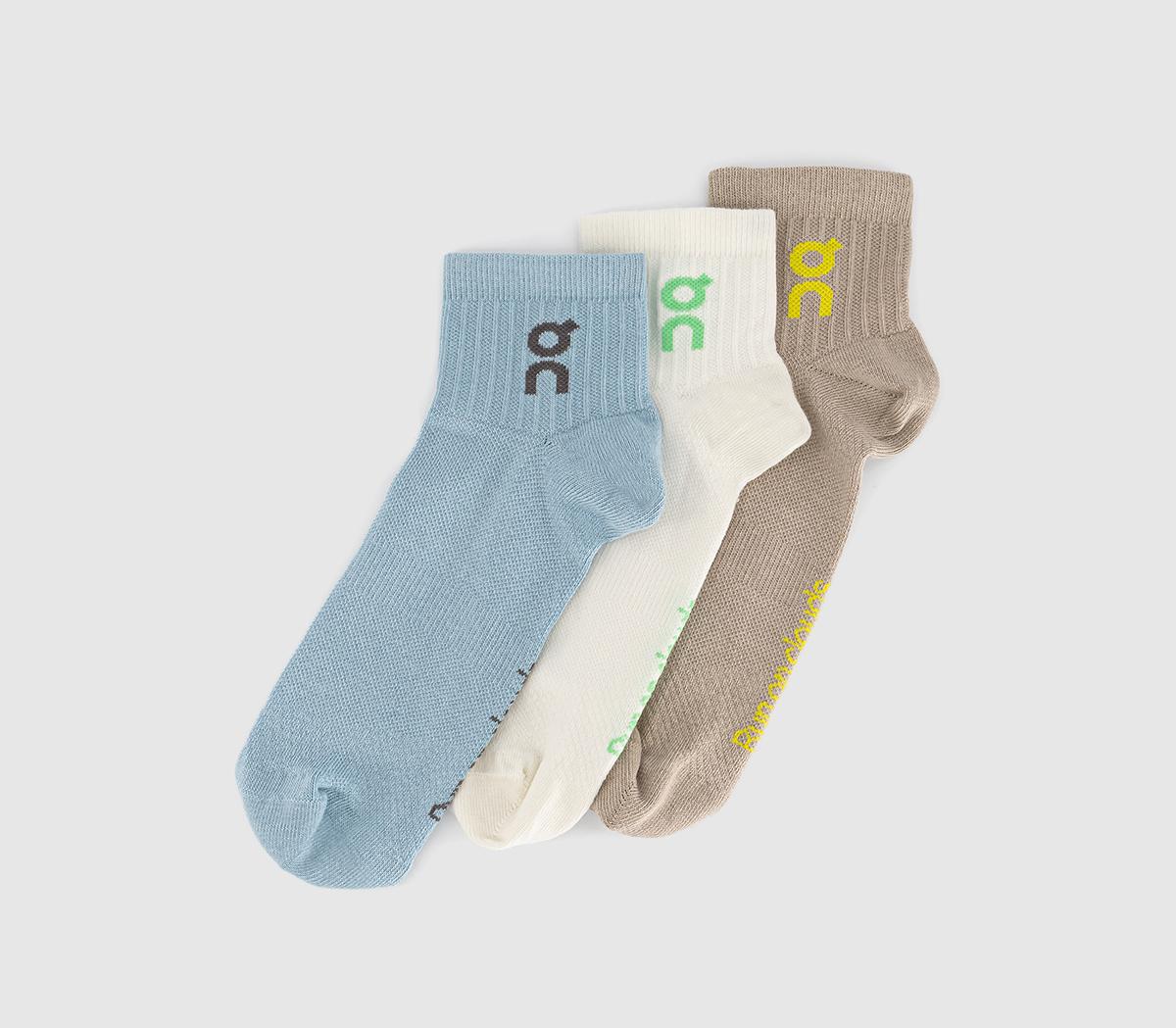 ONLogo Sock Mid 3 PackDesert Wash