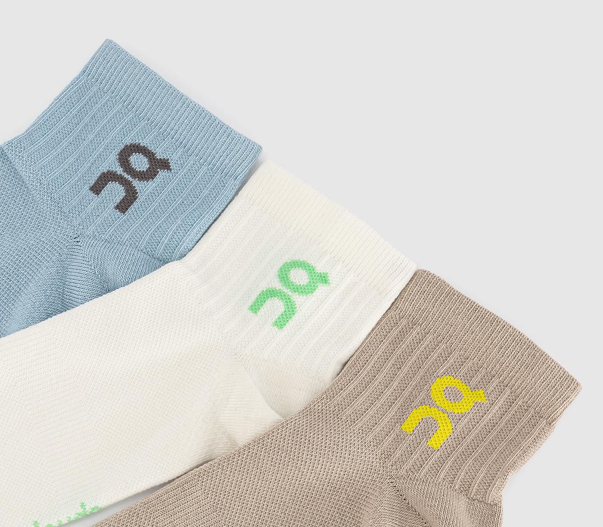 ONLogo Sock Mid 3 PackDesert Wash