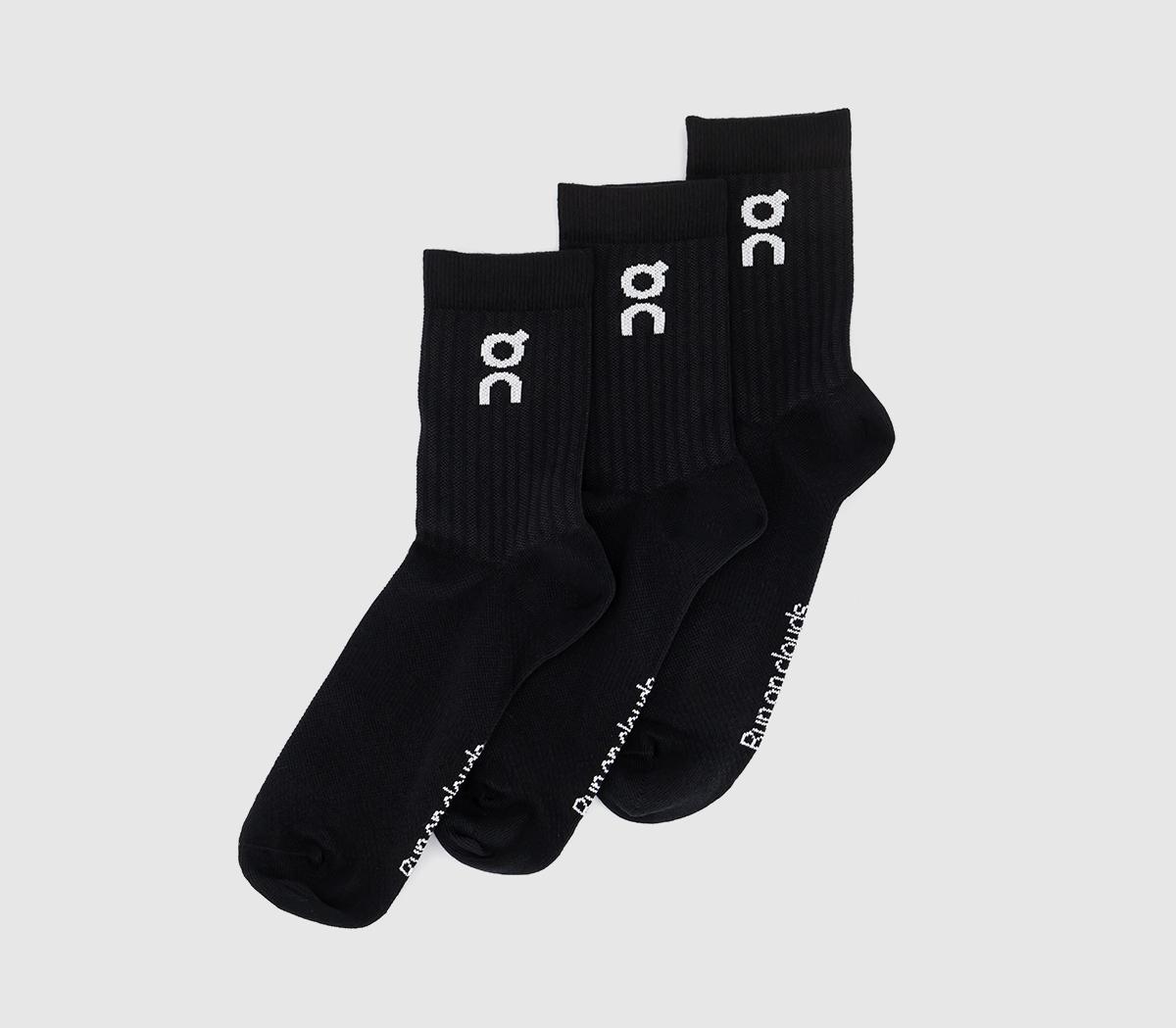 ONLogo Socks High 3 Pack ONLogo Socks High 3 Pack Black