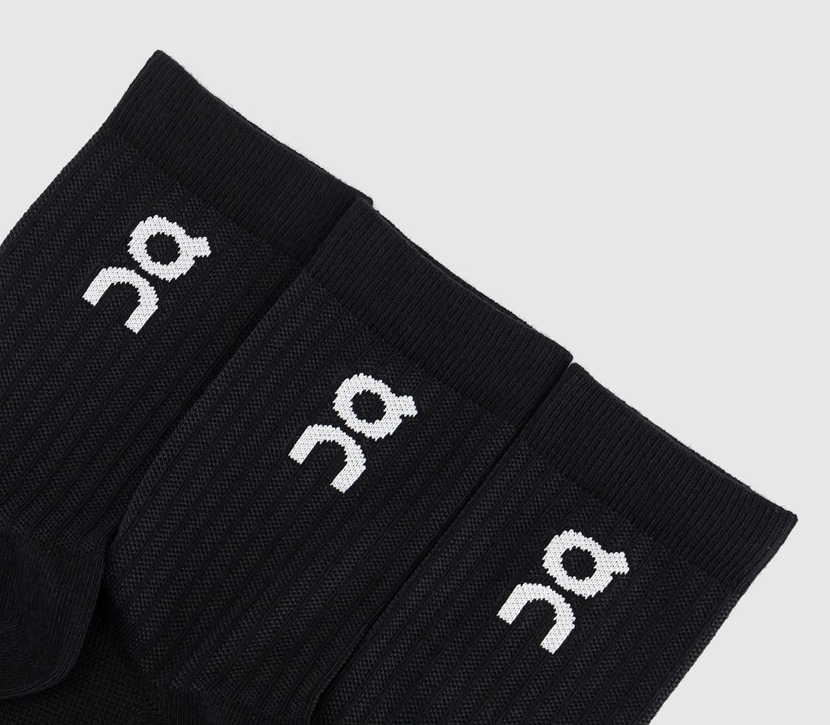 ONLogo Socks High 3 Pack Black