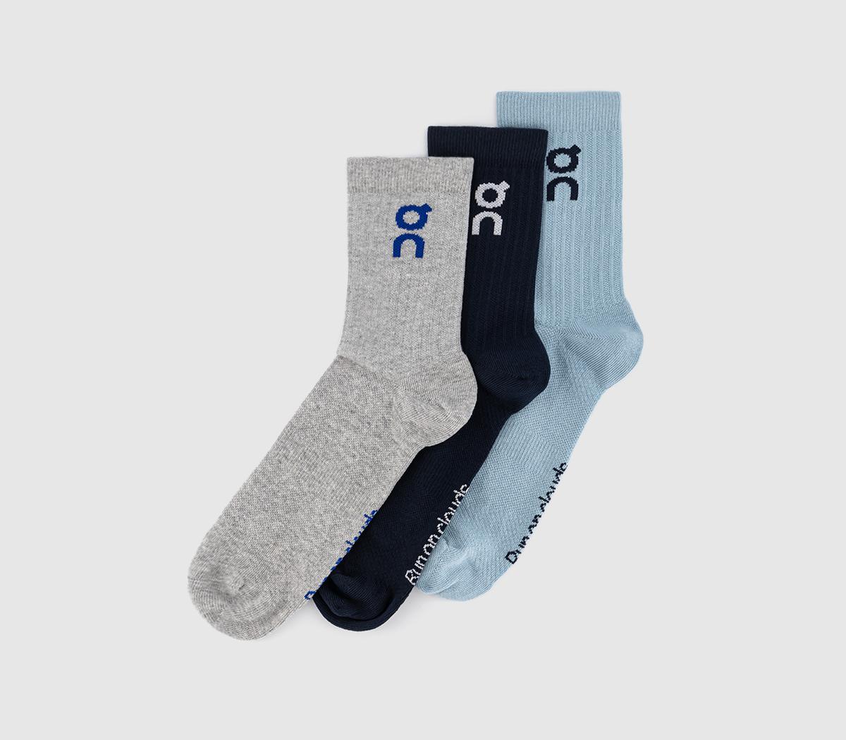 ONLogo Sock High 3 Pack SocksWash Navy