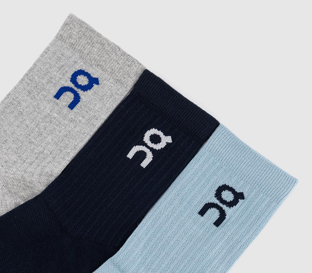 ONLogo Sock High 3 Pack Socks ONLogo Sock High 3 Pack SocksWash Navy