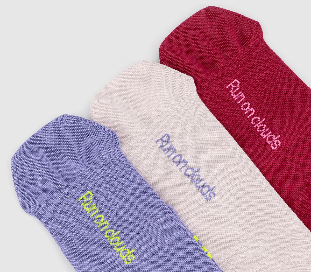 OnLogo Sock High 3 PackOrchid Comet