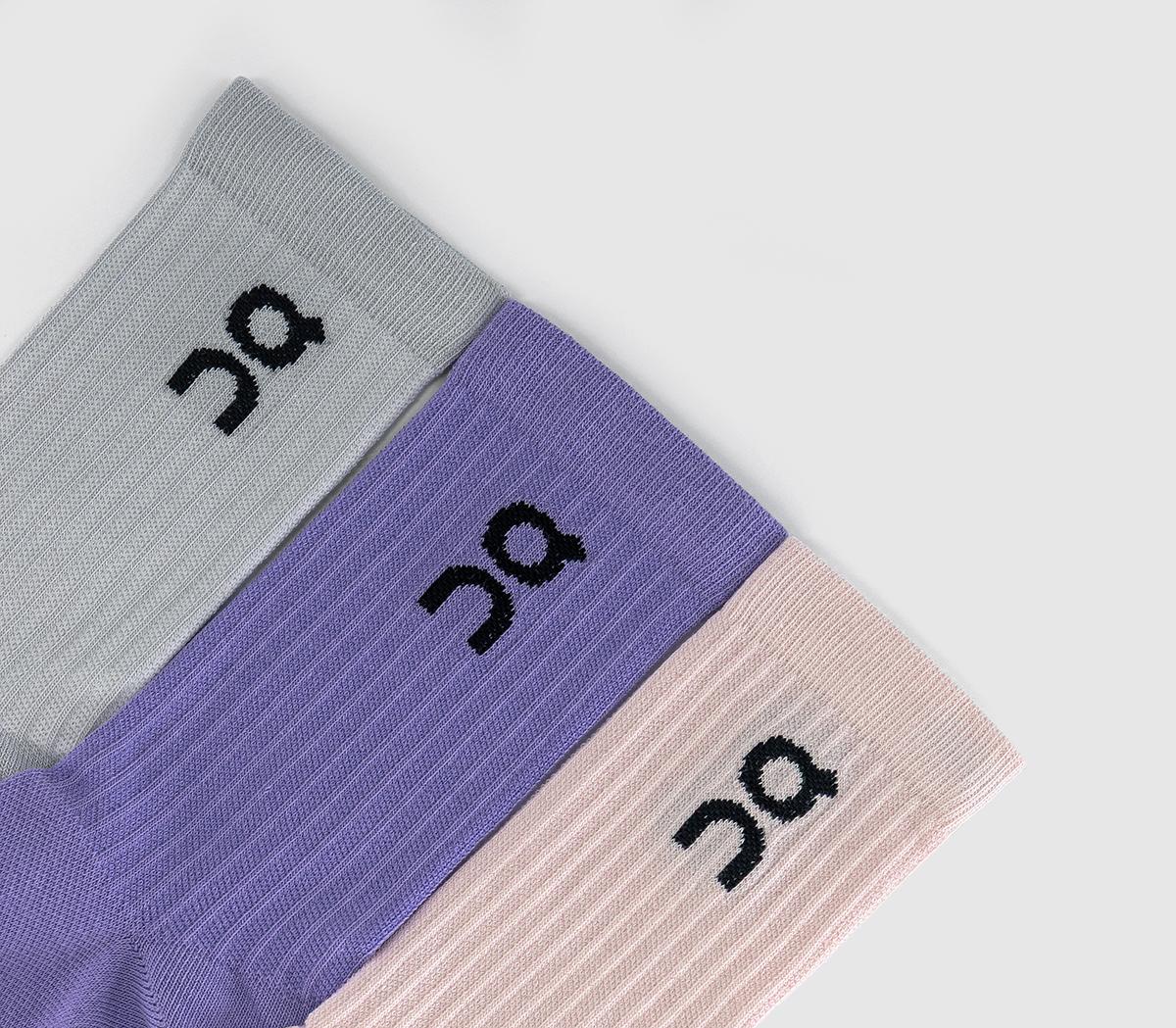 ONLogo Socks High 3 PackOrchid Bloom