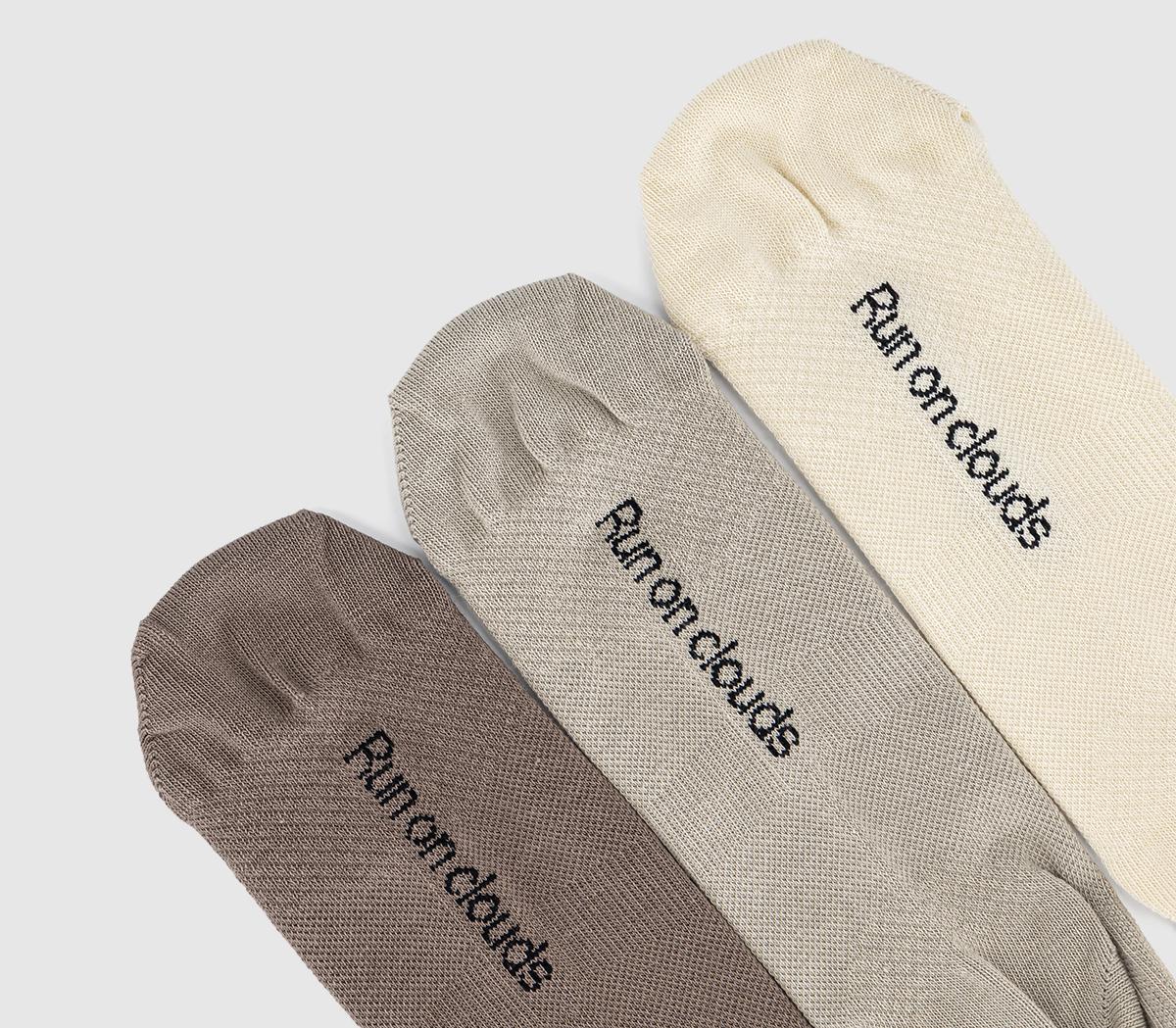 OnLogo Sock High 3 Pack SocksHare Brume