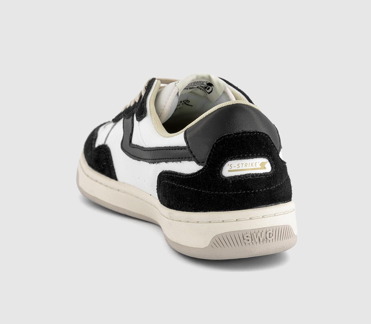Stepney Workers ClubPro Cup 01 S-strike Trainers Stepney Workers ClubPro Cup 01 S-strike TrainersBlack White Leather Suede