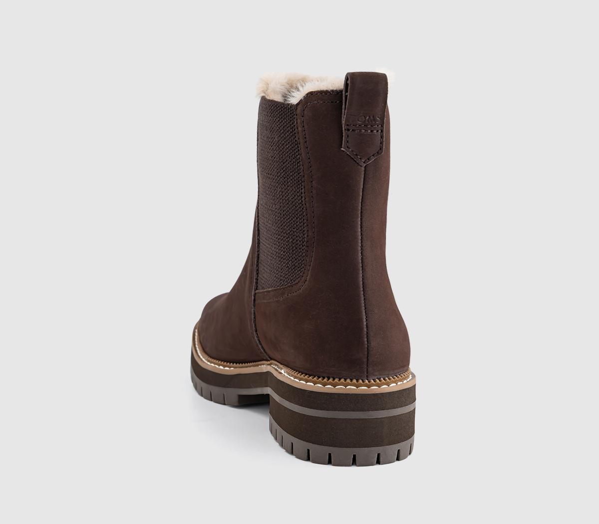 TOMSBennet Chelsea Faux Fur Lined BootChocolate Brown