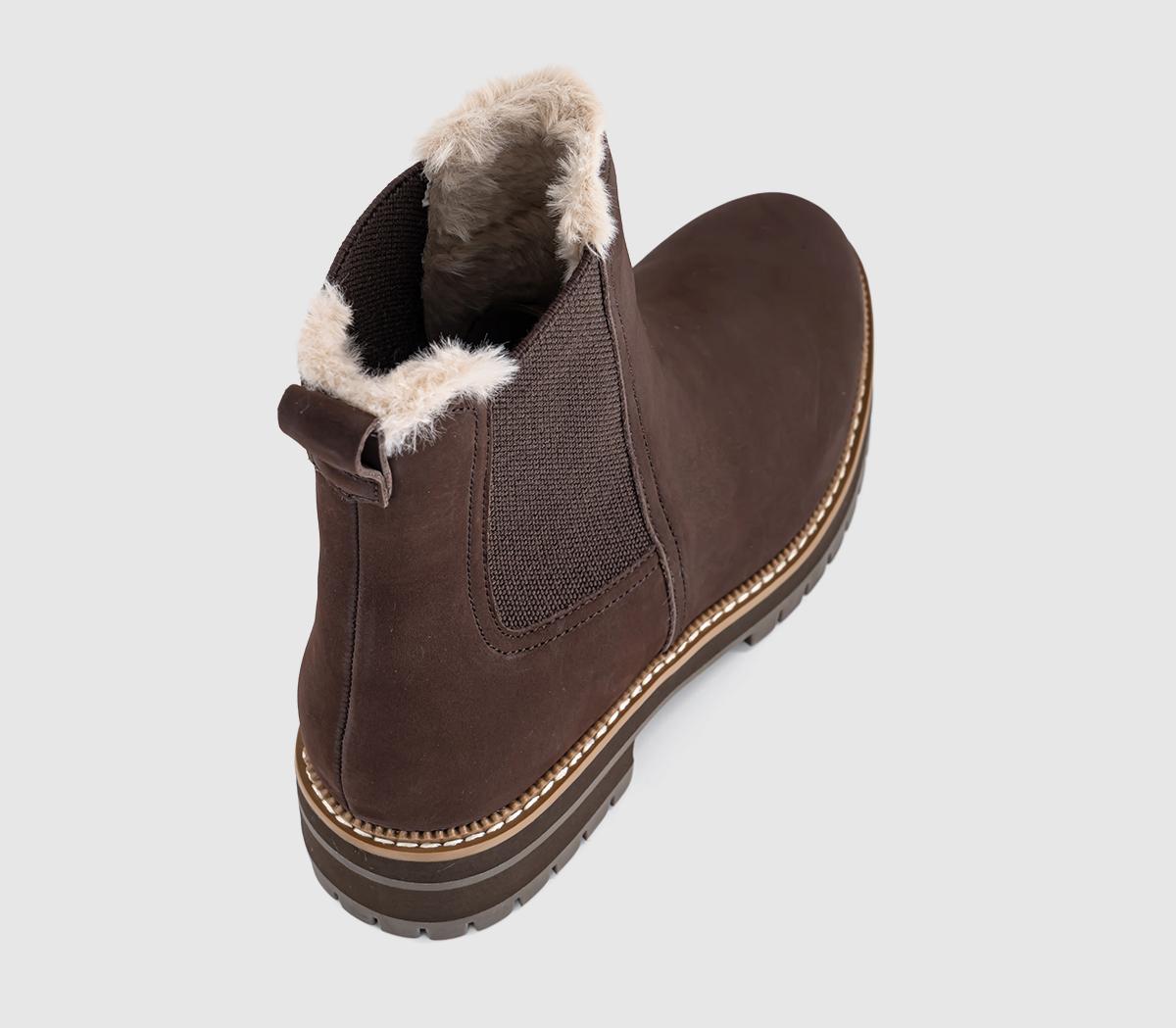 TOMSBennet Chelsea Faux Fur Lined BootChocolate Brown
