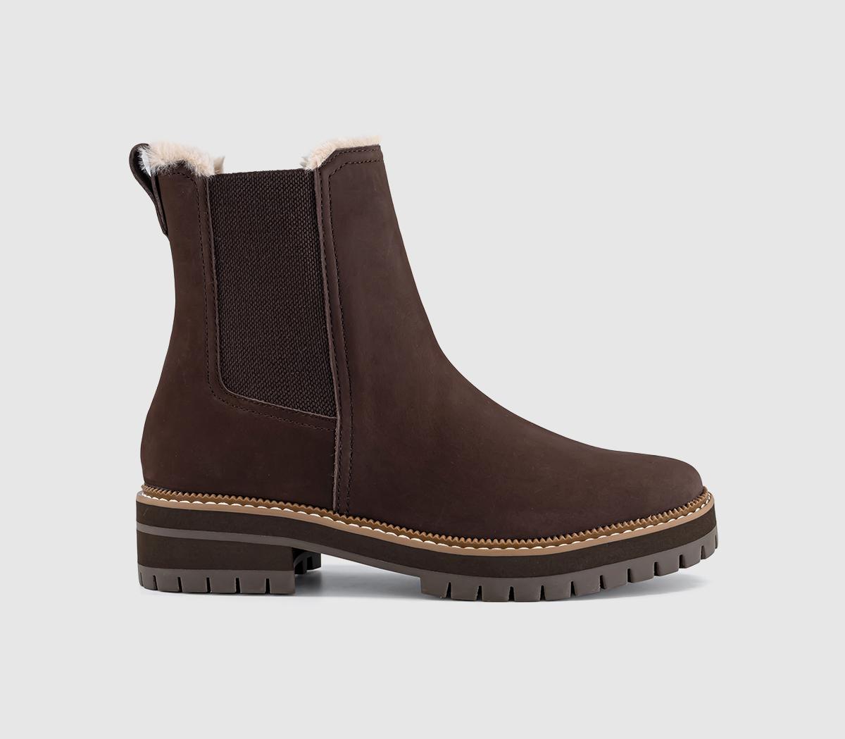 TOMSBennet Chelsea Faux Fur Lined BootChocolate Brown