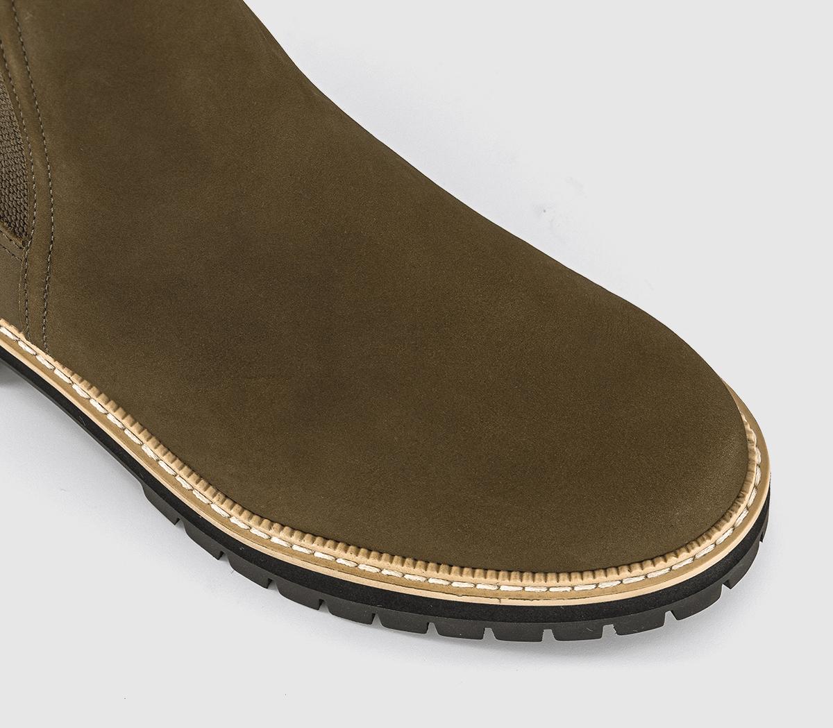 TOMSBennet Chelsea Faux Fur Lined BootsOlive