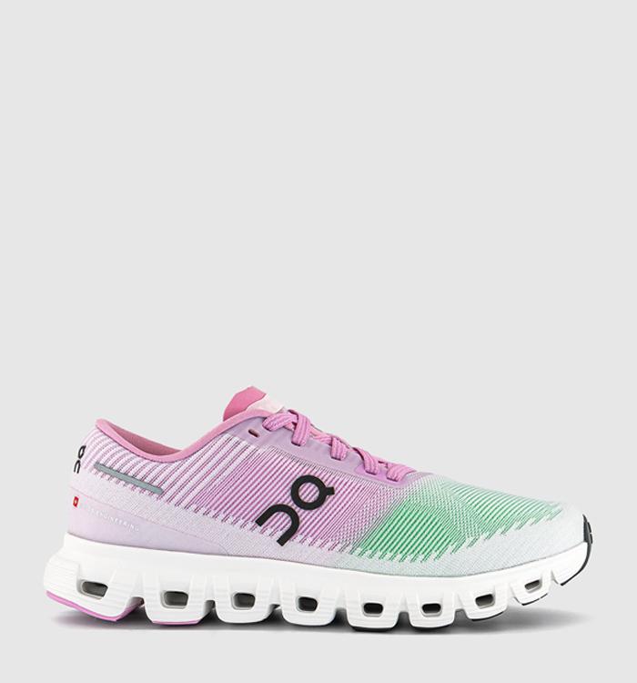 ON Cloud 6 Push Trainers Honeydew Petal F