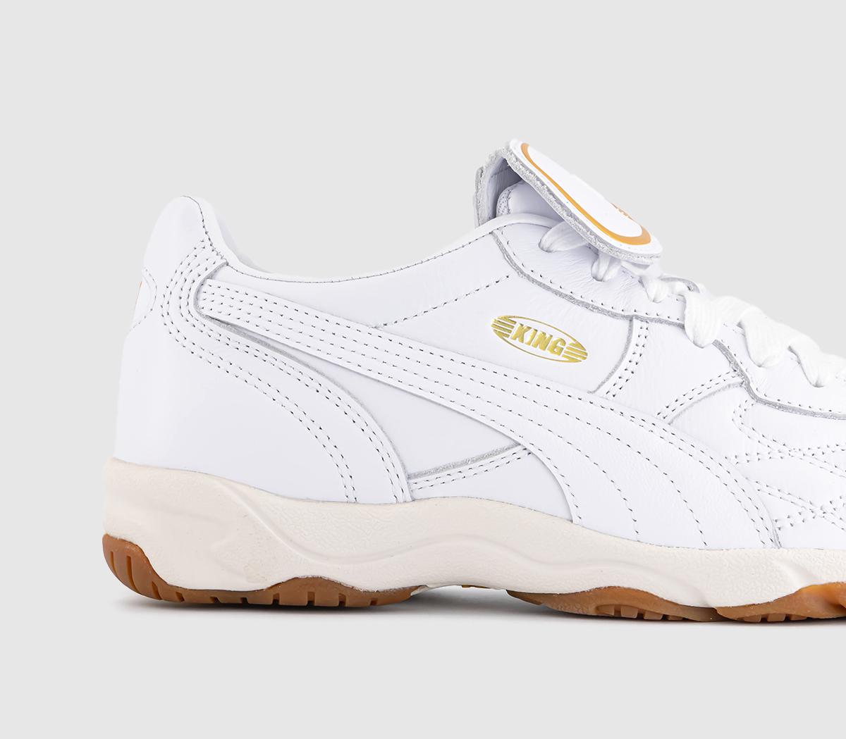 PUMAKing Indoor Trainers PUMAKing Indoor TrainersWhite Frosted Ivory