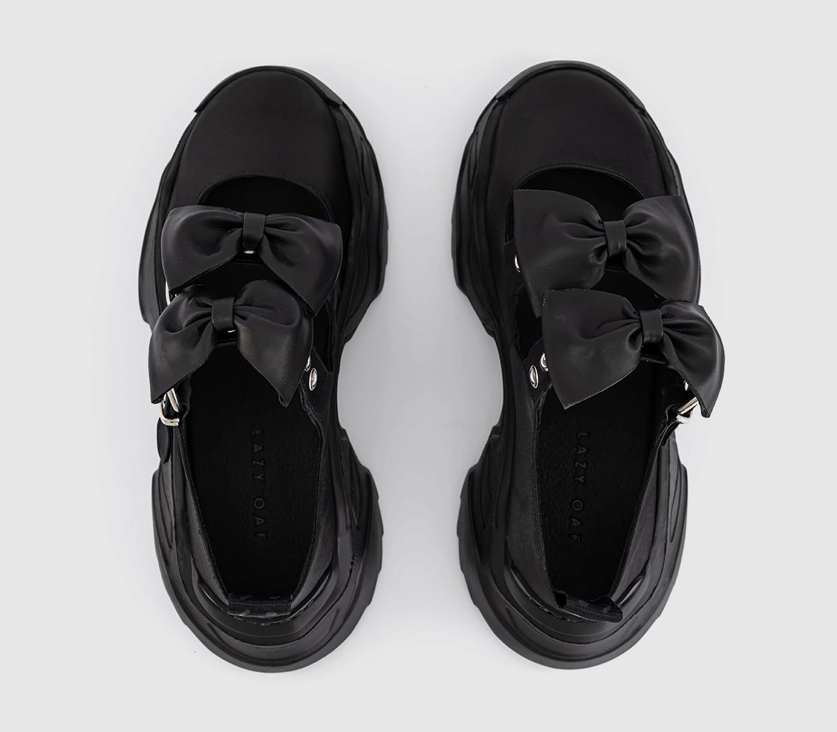 Lazy OafBig Bow Mary Janes Lazy OafBig Bow Mary JanesBlack
