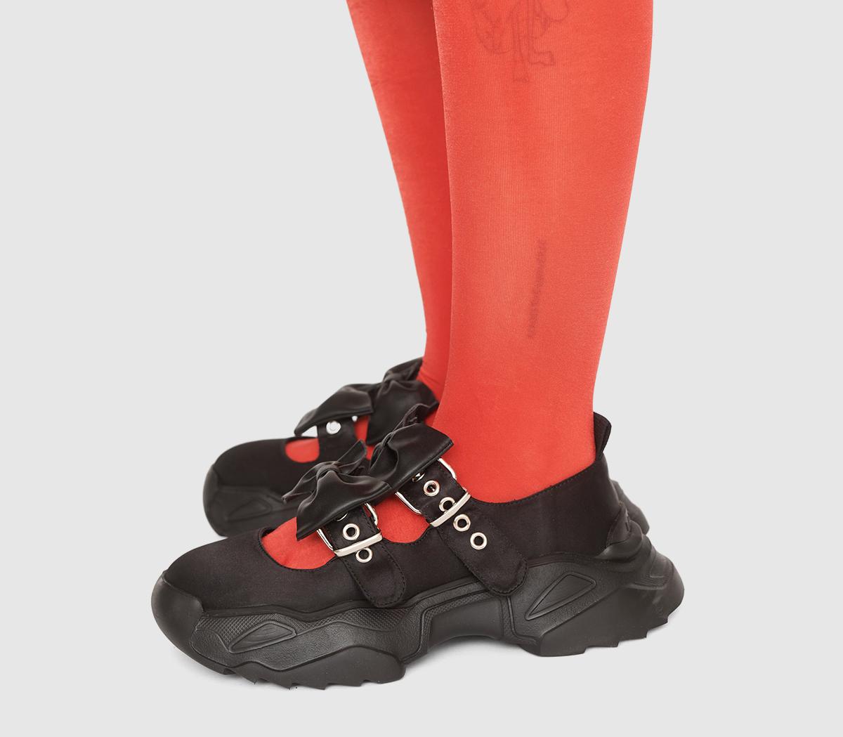 Lazy OafBig Bow Mary Janes Lazy OafBig Bow Mary JanesBlack