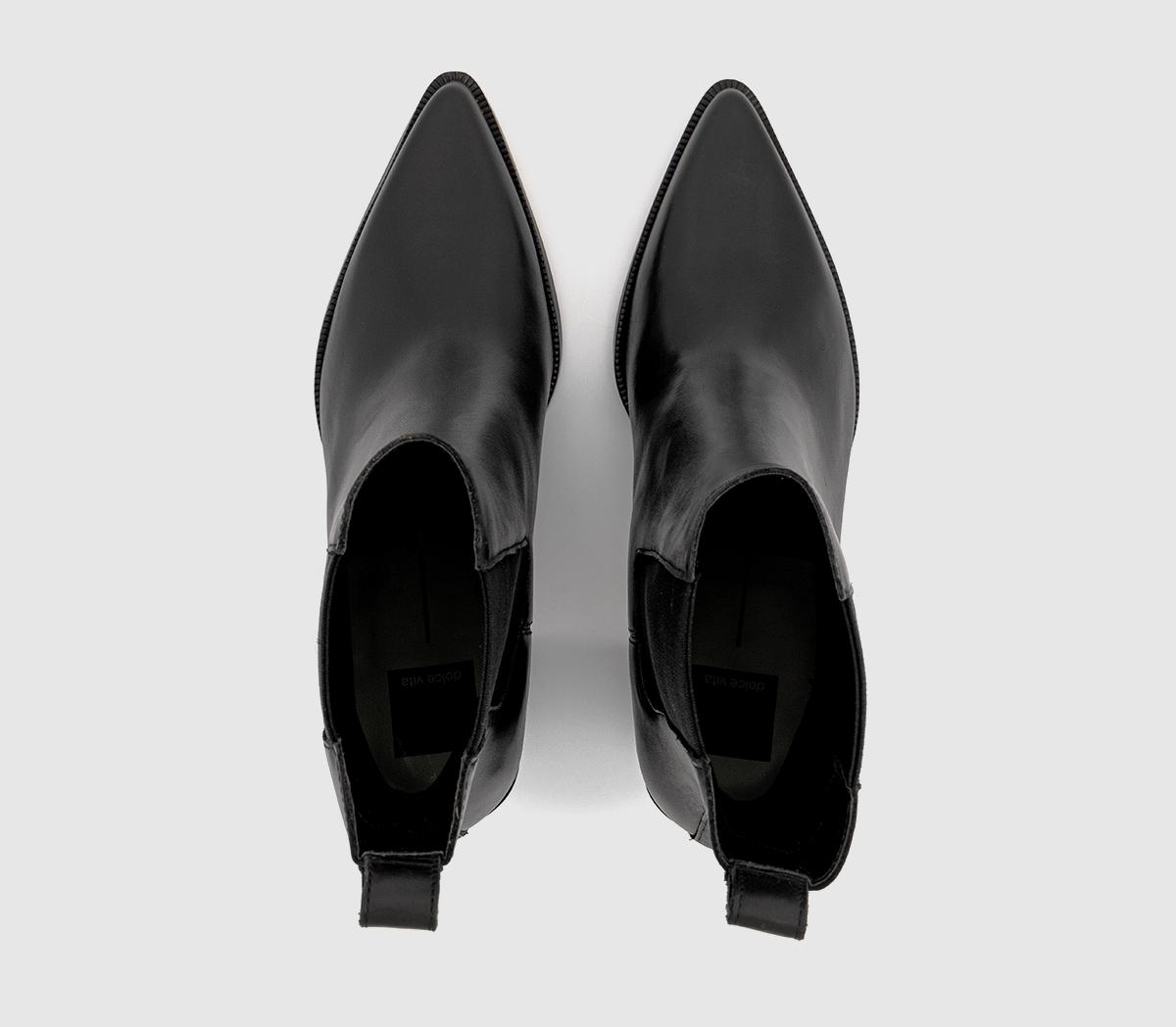 Dolce VitaShadie Heeled Chelsea Boots Dolce VitaShadie Heeled Chelsea BootsBlack Leather