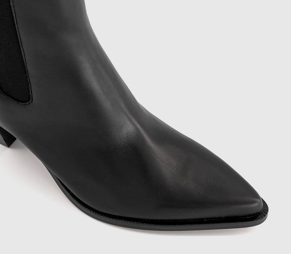 Dolce VitaShadie Heeled Chelsea Boots Dolce VitaShadie Heeled Chelsea BootsBlack Leather