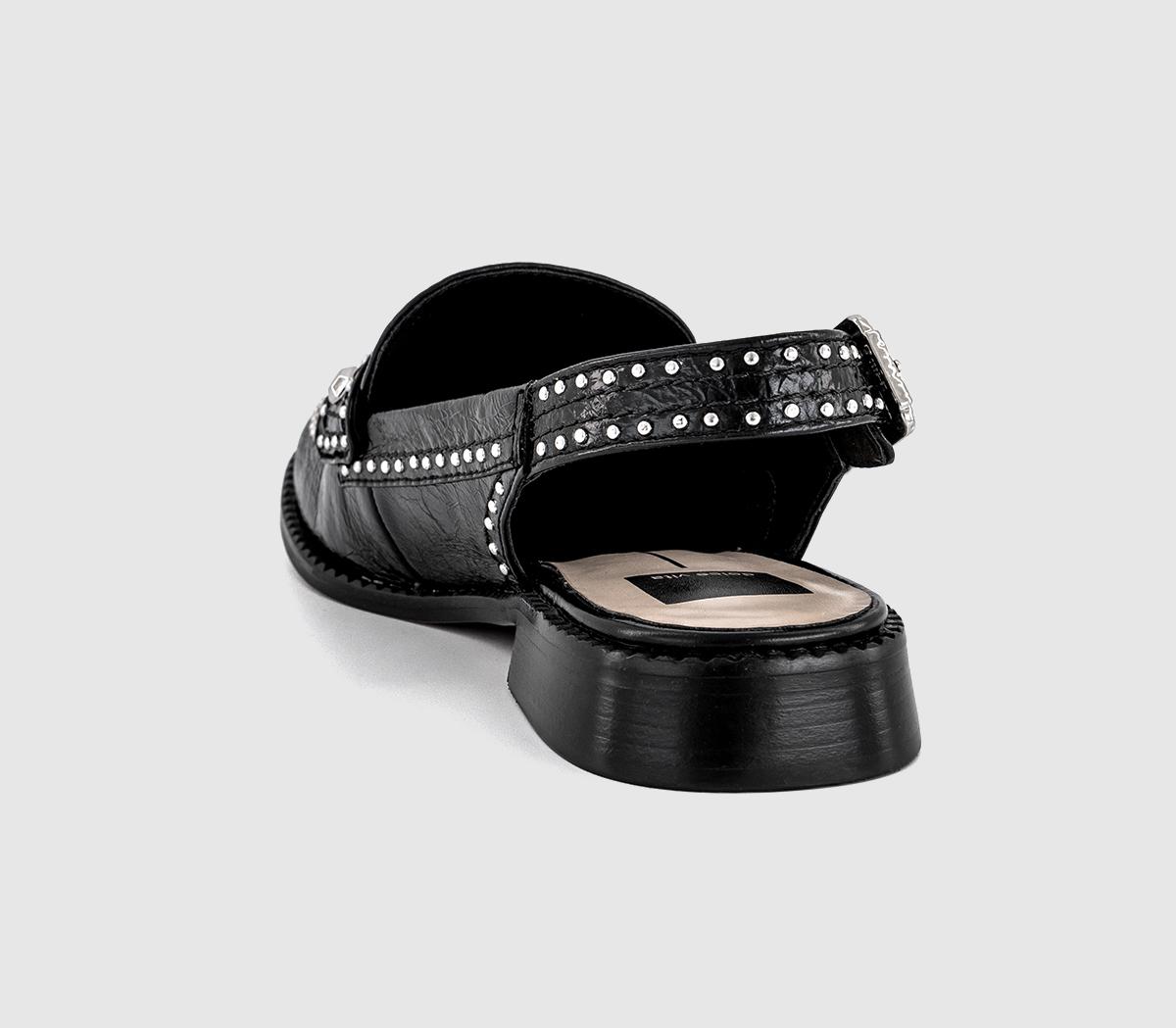 Dolce VitaHardi Studded Slingback Loafers Dolce VitaHardi Studded Slingback LoafersBlack Leather