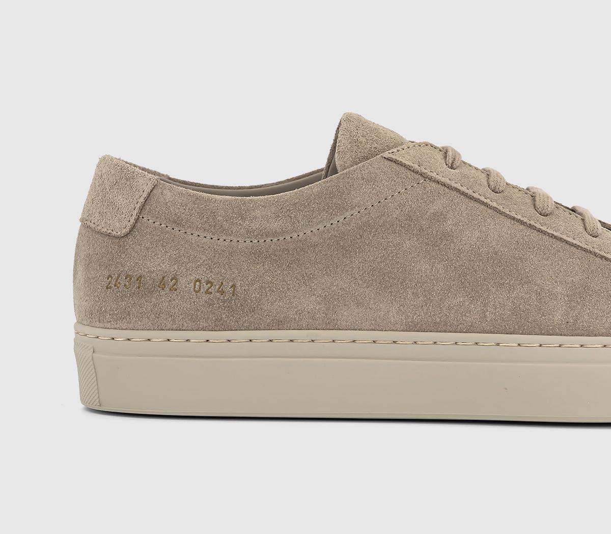 Common ProjectsAchilles Low Suede TrainersTaupe