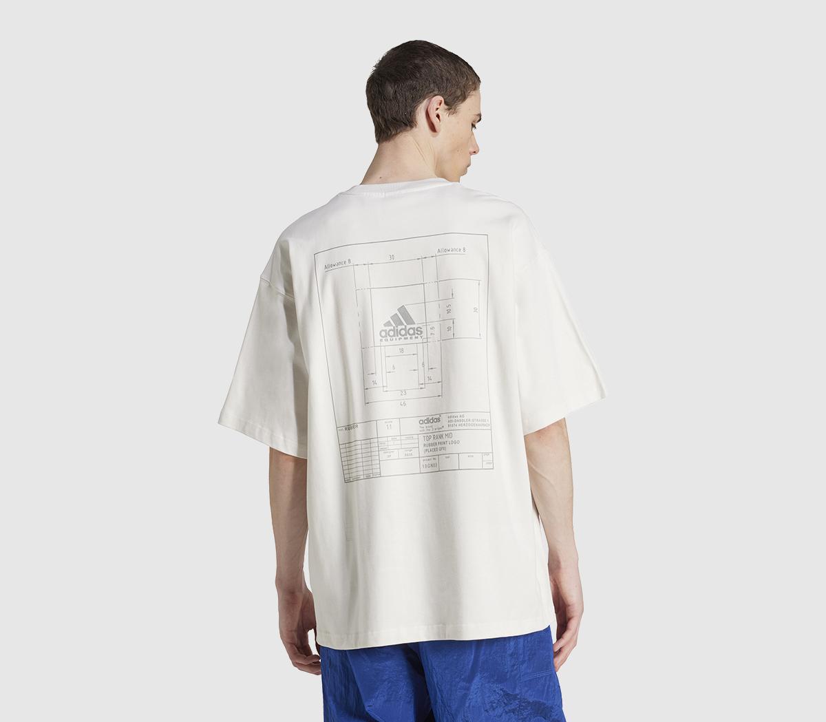 adidasEQT GFX TeesCloud White