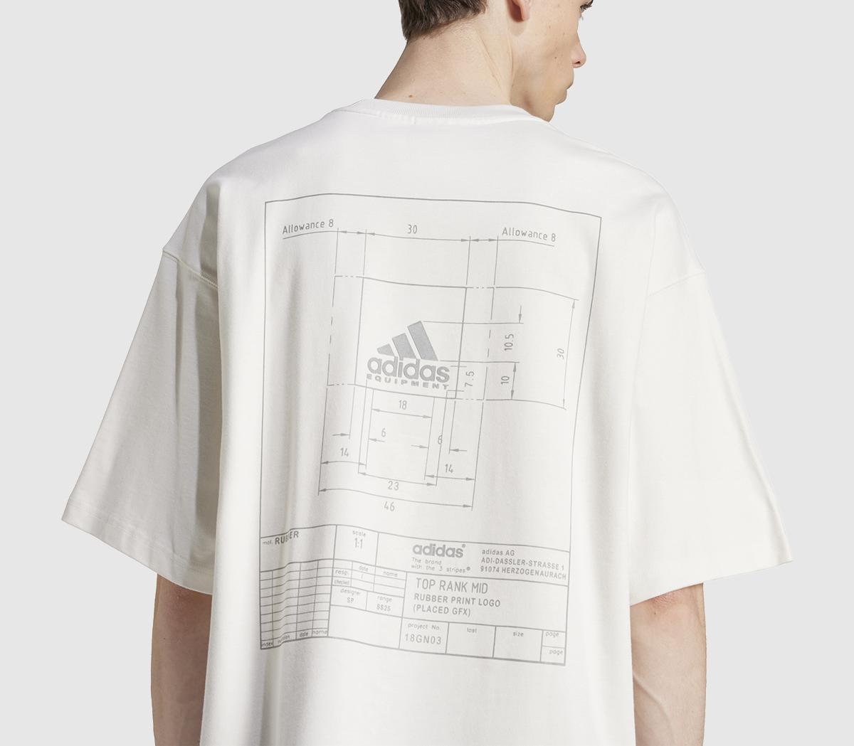 adidasEQT GFX TeesCloud White