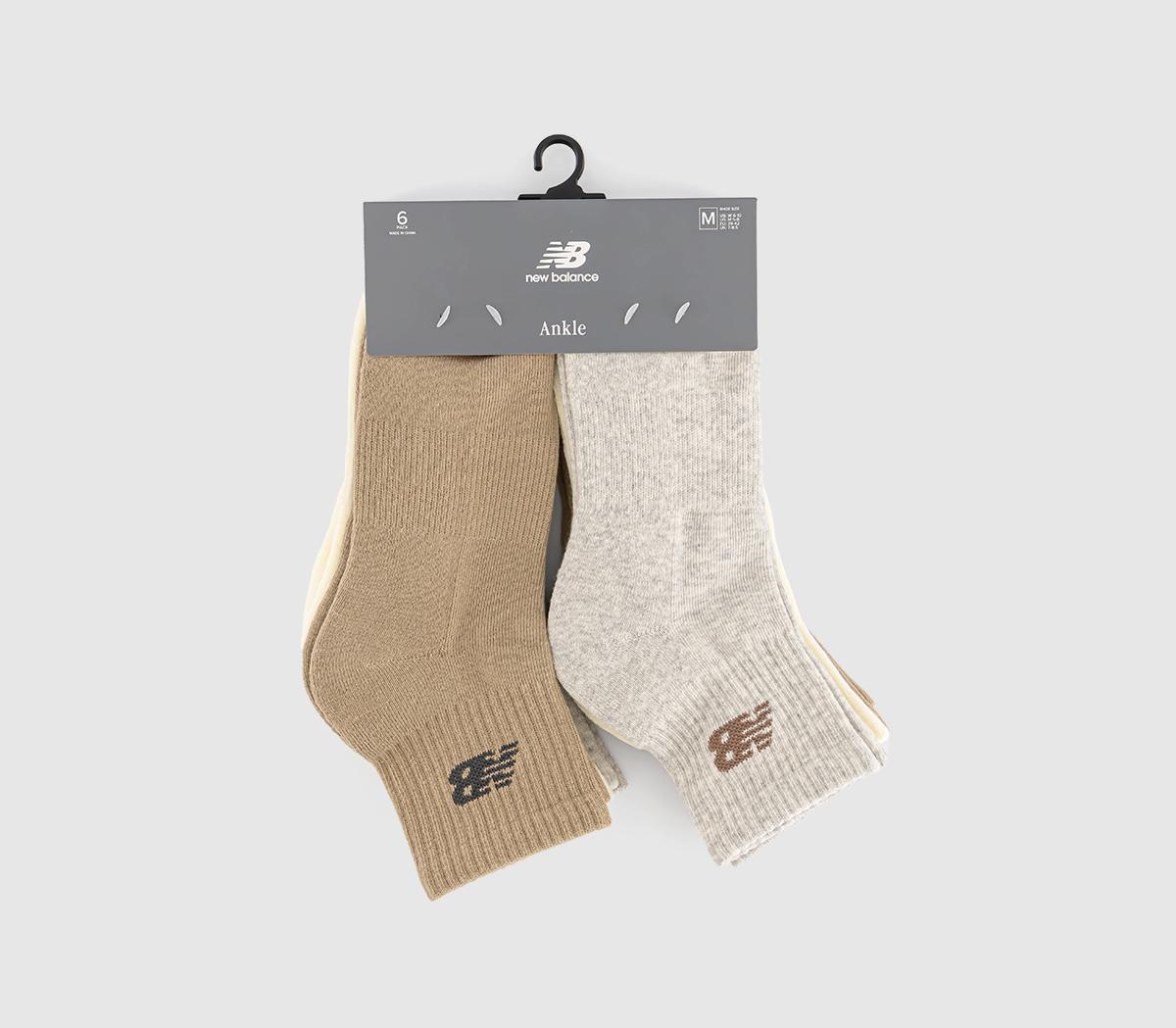 New Balance SocksEveryday Ankle Socks 6 Pack New Balance SocksEveryday Ankle Socks 6 PackNeutral Multi