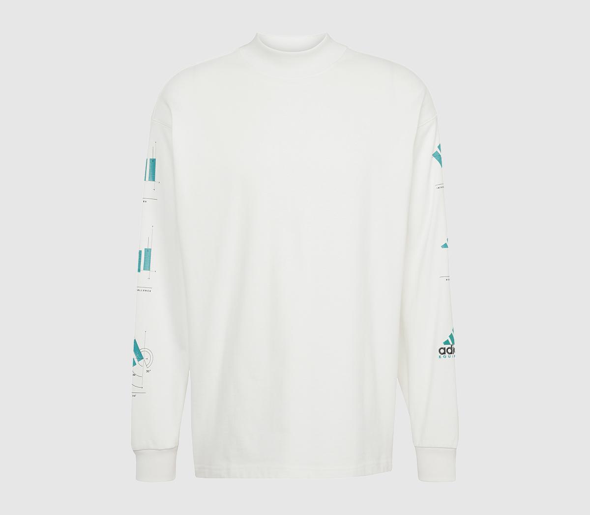 adidasEQT Long Sleeve Graphic TeesCloud White