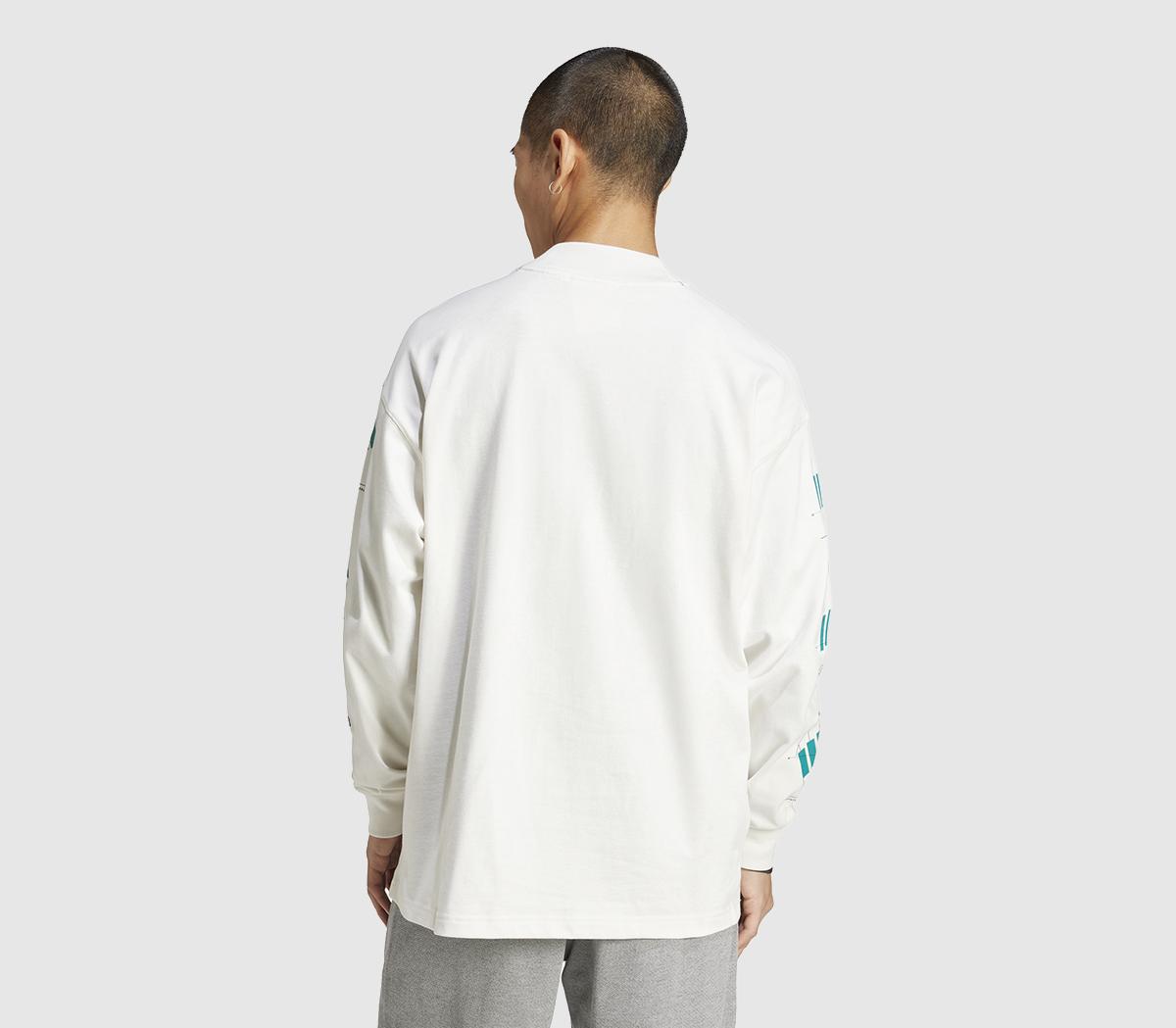 adidasEQT Long Sleeve Graphic TeesCloud White