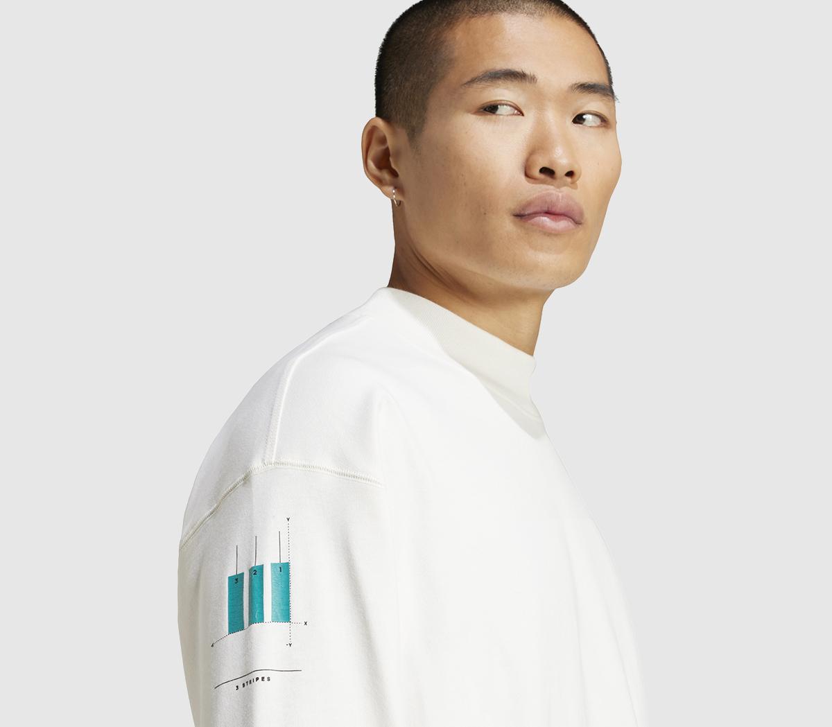 adidasEQT Long Sleeve Graphic TeesCloud White