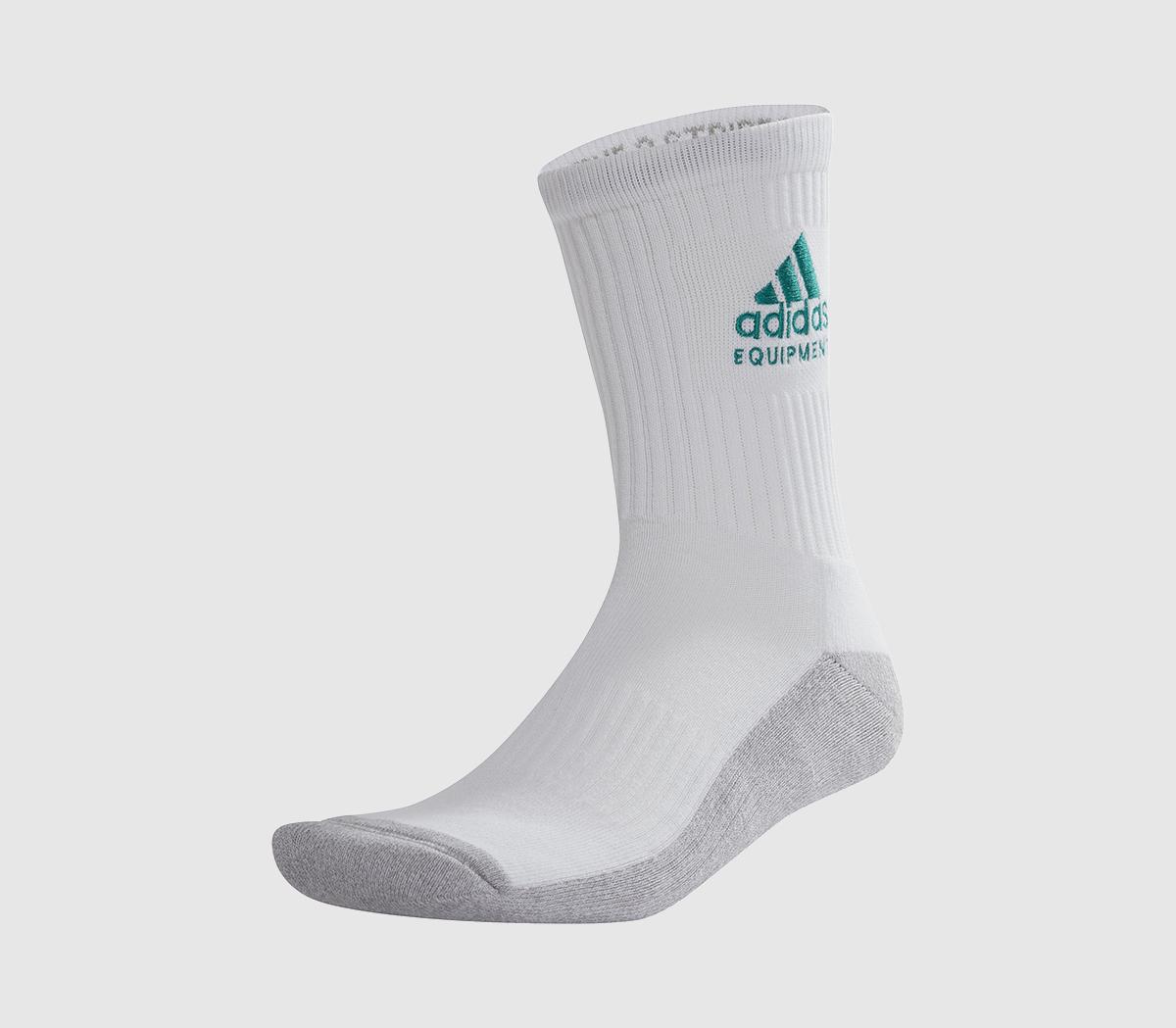 Adidas Eqt Socks 2PP White Mgreyh, XL Adidas Eqt Socks 2PP White Mgreyh, XL