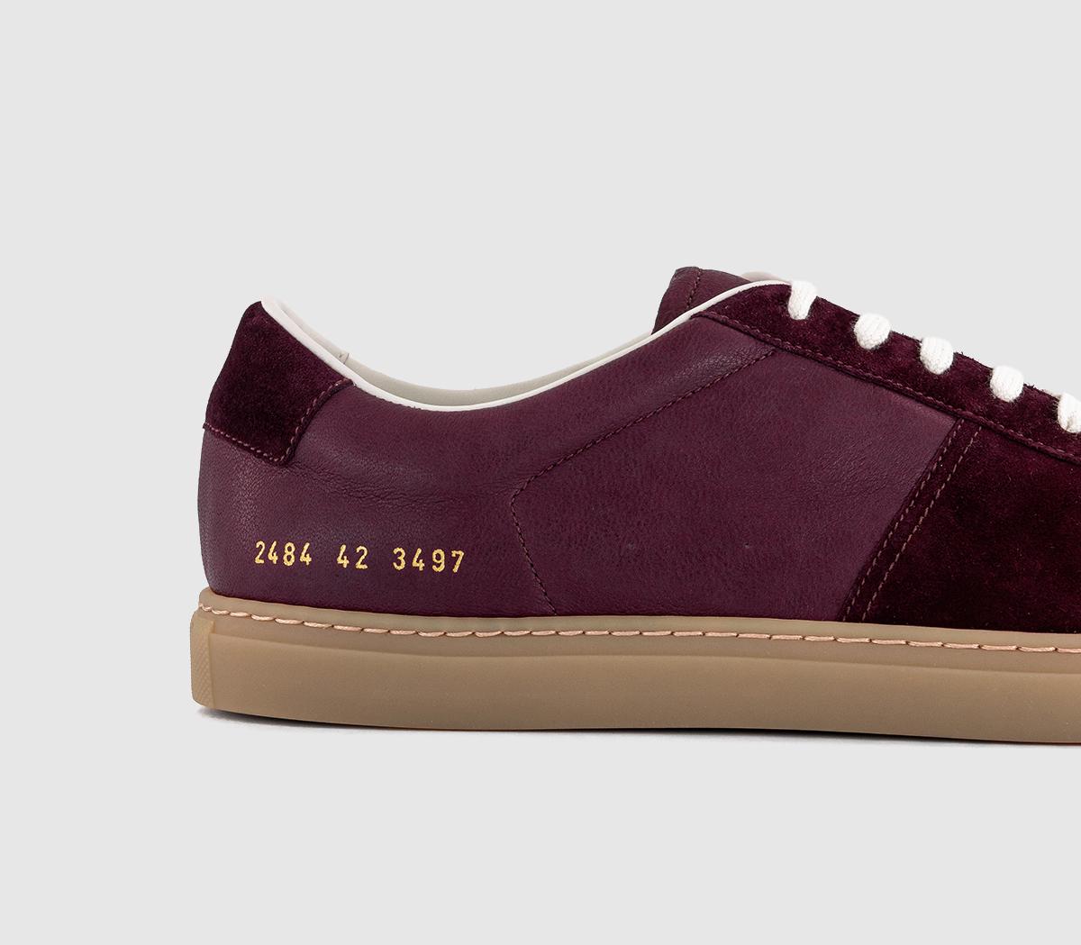 Common ProjectsB-Ball Duo Slim TrainersBurgundy