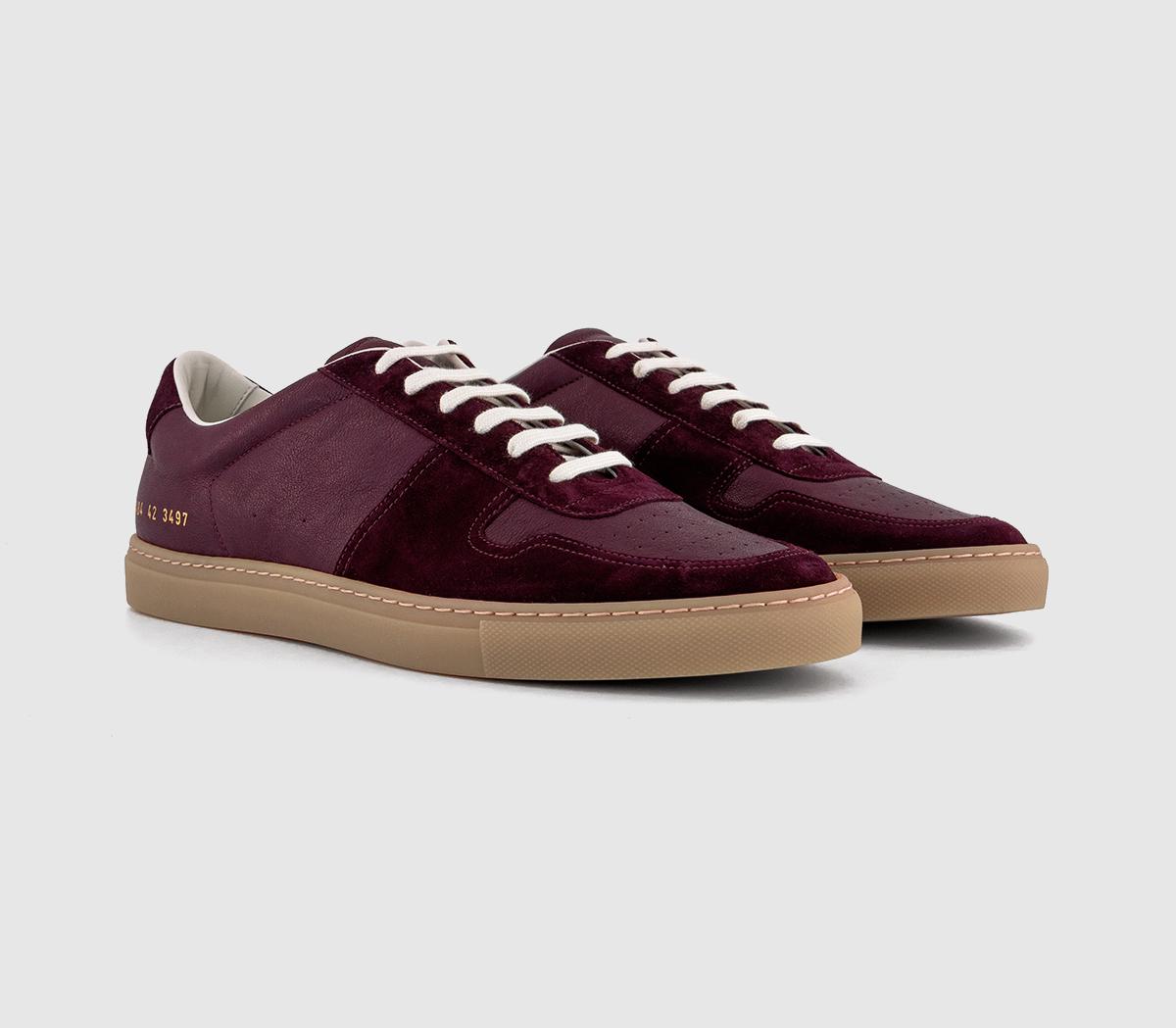 Common ProjectsB-Ball Duo Slim TrainersBurgundy
