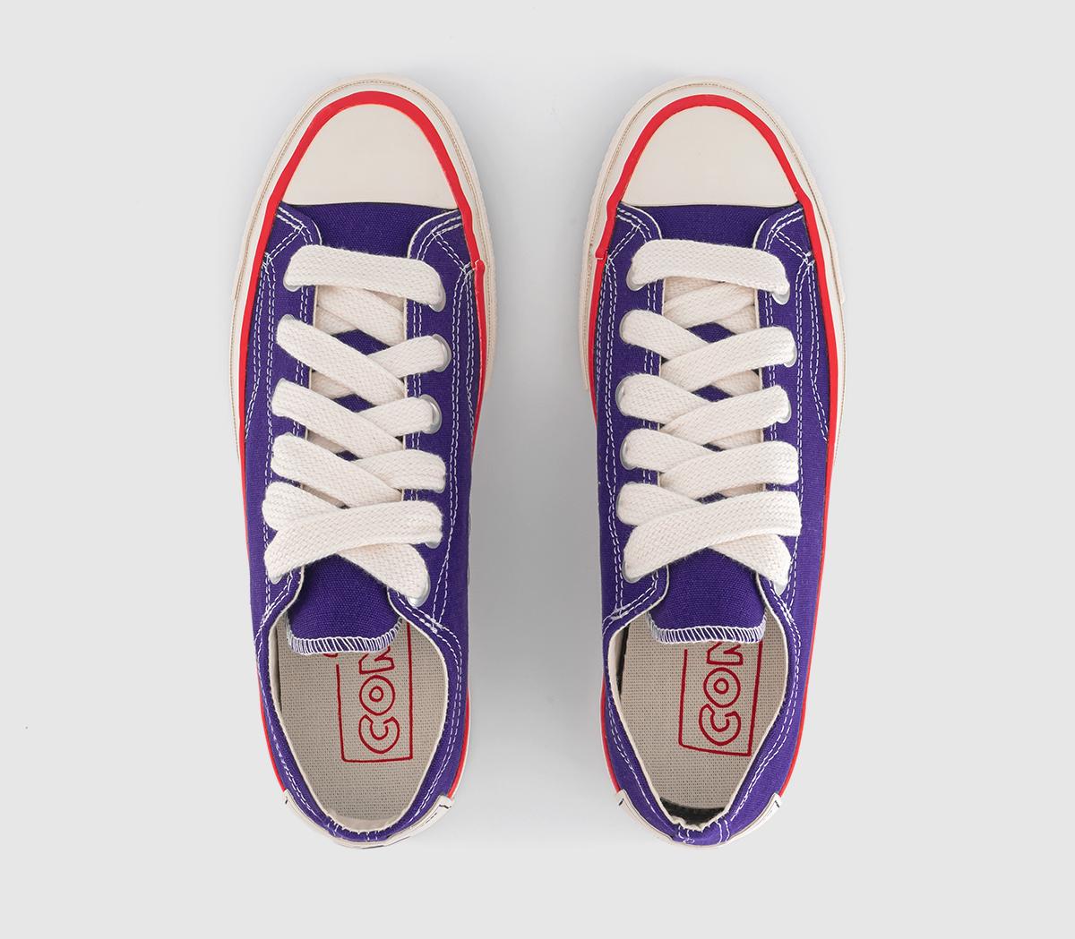 ConverseChuck 70 Sketch OxCourt Purple Egret Red