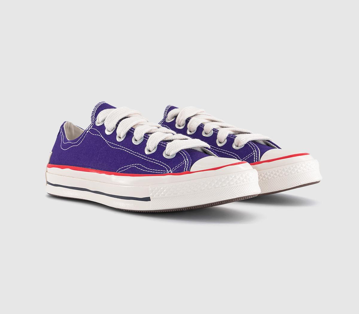 ConverseChuck 70 Sketch OxCourt Purple Egret Red
