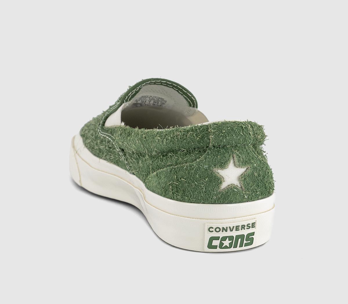 Converse Golf Wang One Star CC Pro Slip Trainers Brush Forest Elf