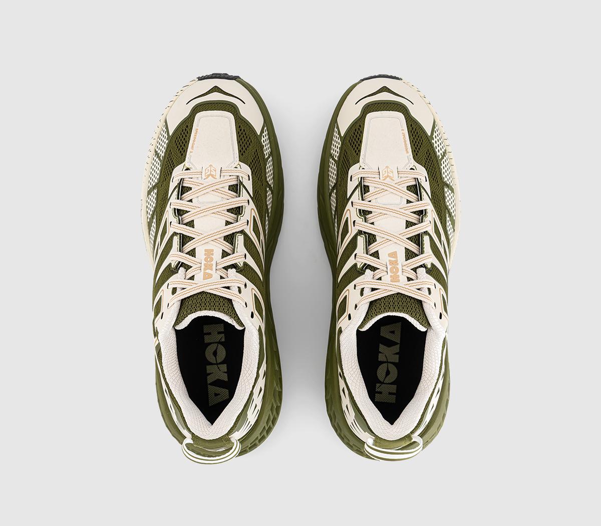 HOKASpeedgoat 2 TrainersMoss Green Rose Cream